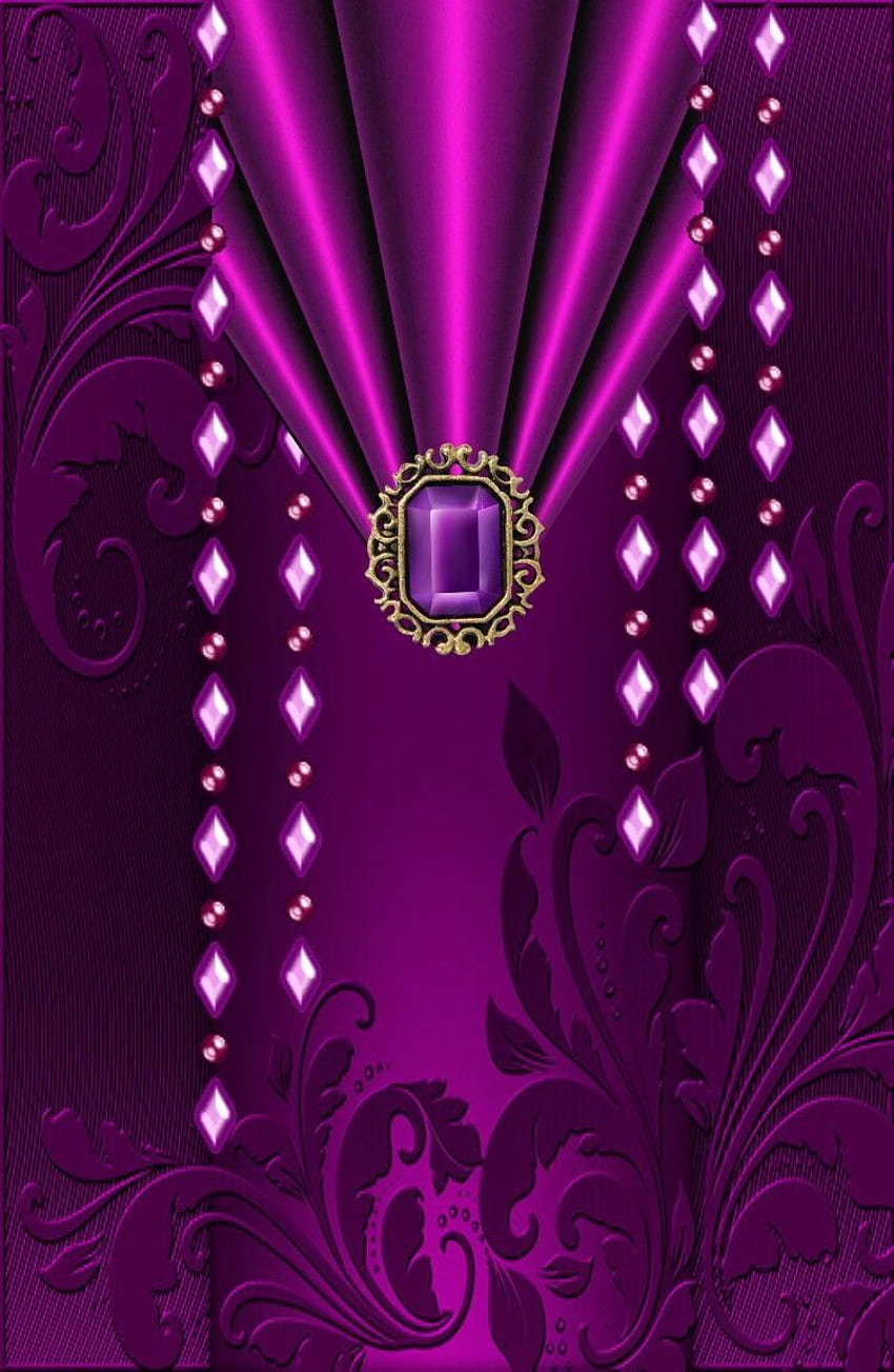 .By Artist Unknown. fancy and elegant background, Elegant Purple HD phone wallpaper