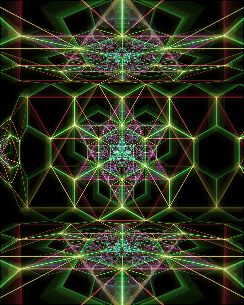 Merkaba UV Psychedelic Sacred Geometry Tapestry, Psychedelic Geometric HD phone wallpaper