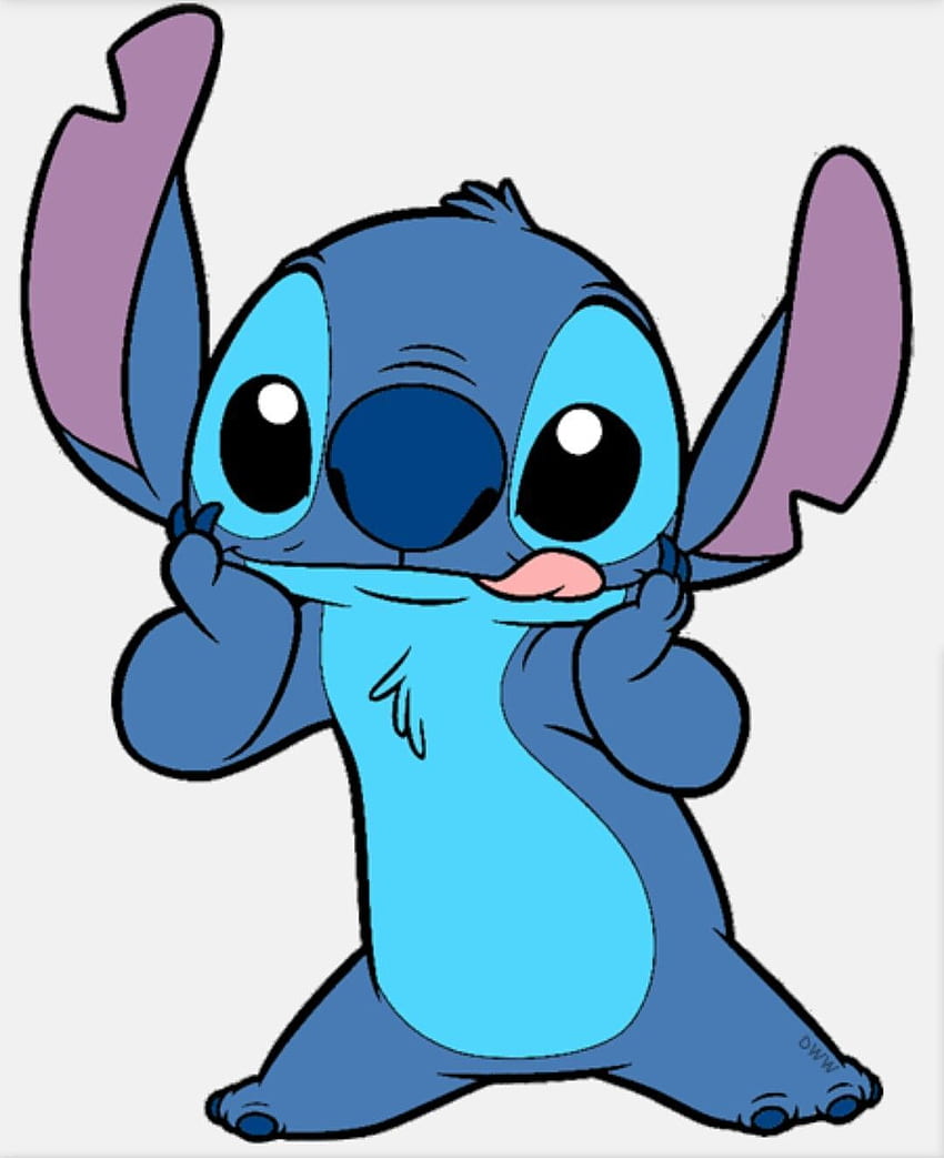 Lilo And Stitch Sevimli Çizimler, Kawaii Stitch HD telefon duvar kağıdı