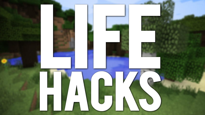 Life Hacks . Attractive Life , Life and Life Good, Minecraft Hacker HD wallpaper