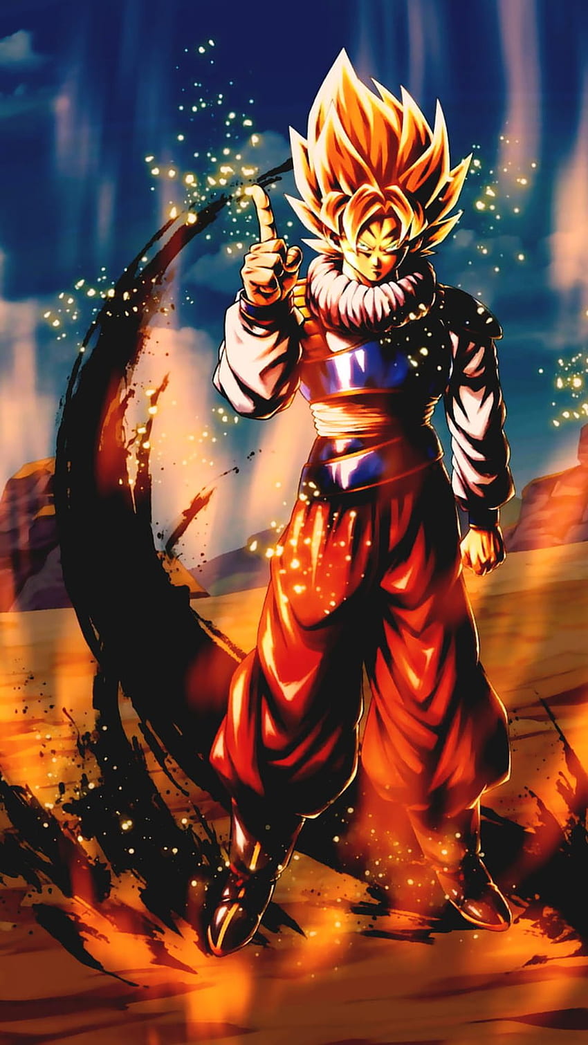 Dragon Ball Z Goku Wallpapers Is Powerful, Cool For Phone, PC