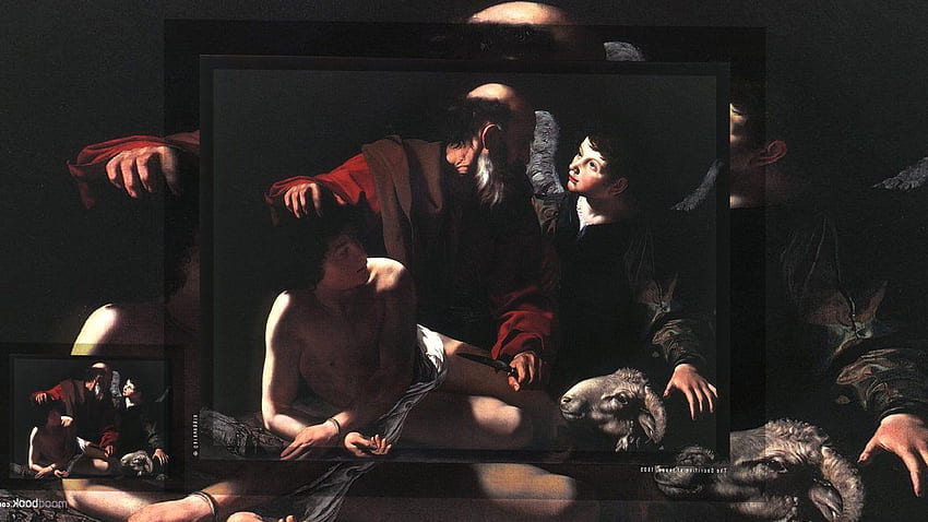 Caravaggio, The, Sacrifice, Of, Isaac, , Amazing HD wallpaper