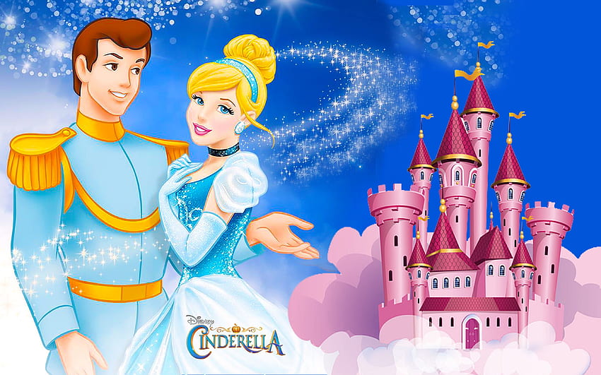 Märchenprinz und Aschenputtel Disney lieben Handy und Computer 3840×2400 K HD-Hintergrundbild