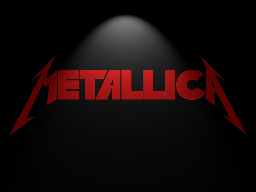 Dark Metallica, Metallica, Heavy Metal, dunkel, rot HD-Hintergrundbild