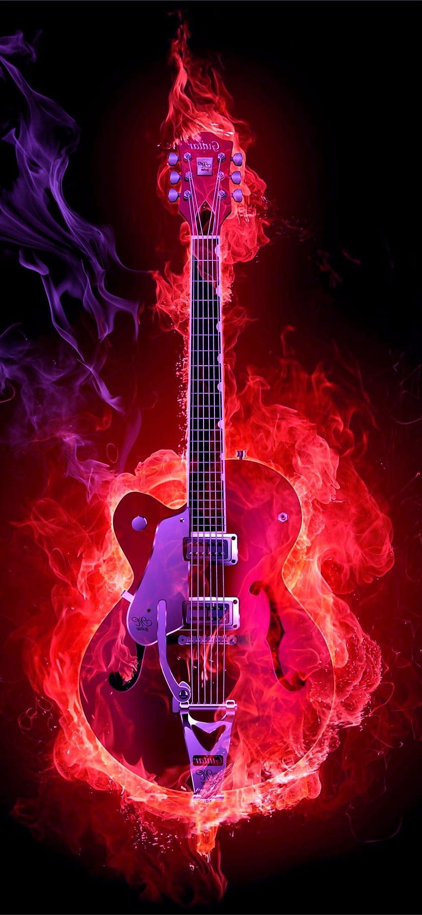 gitar elektrik iPhone, Cool Guitar iPhone wallpaper ponsel HD