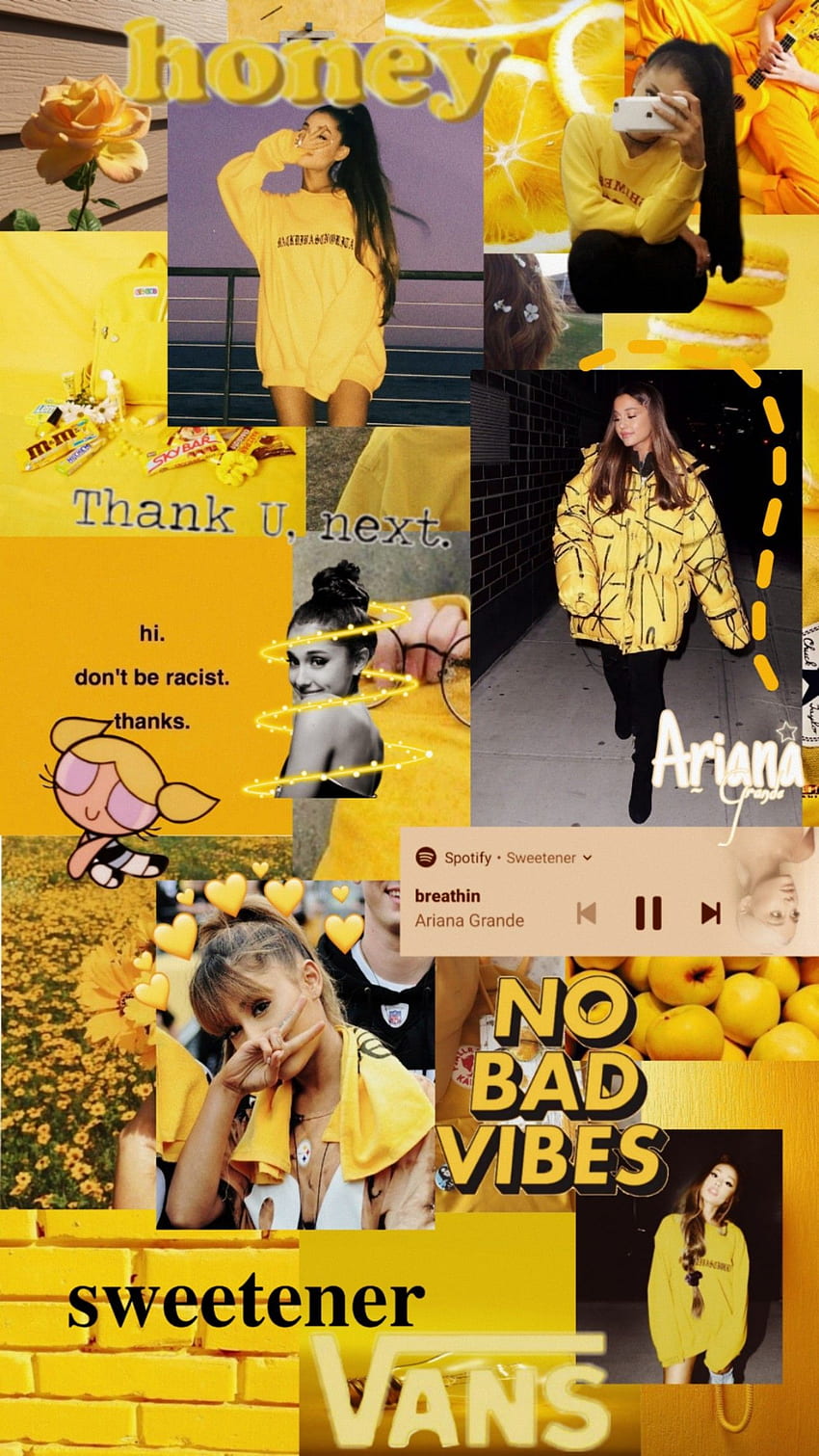 Ariana Grande Yellow Aesthetic. Ariana grande cute, Ariana grande, Ariana grande, Yellow Baddie HD phone wallpaper