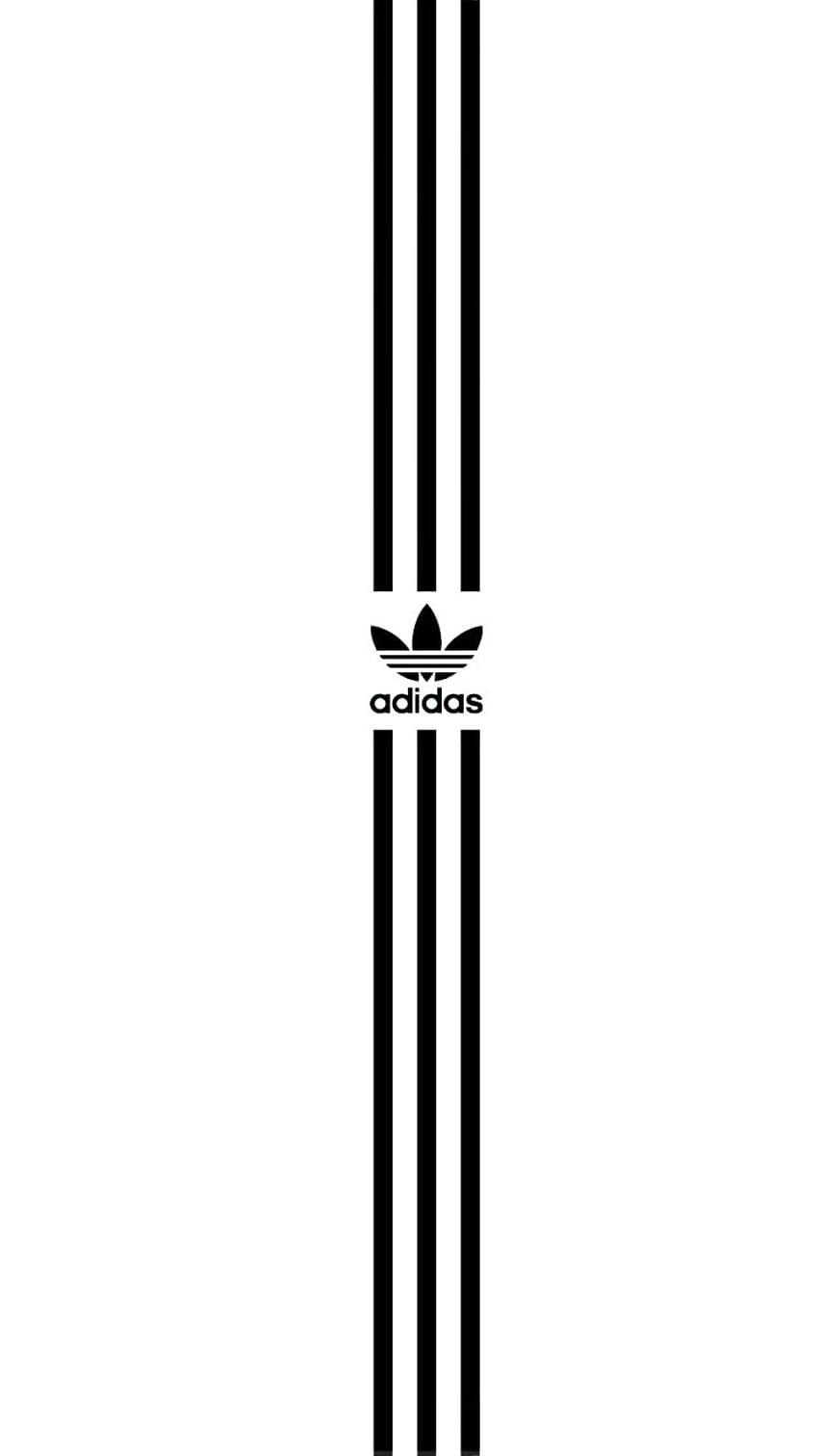 Weiße Adidas HD-Handy-Hintergrundbild