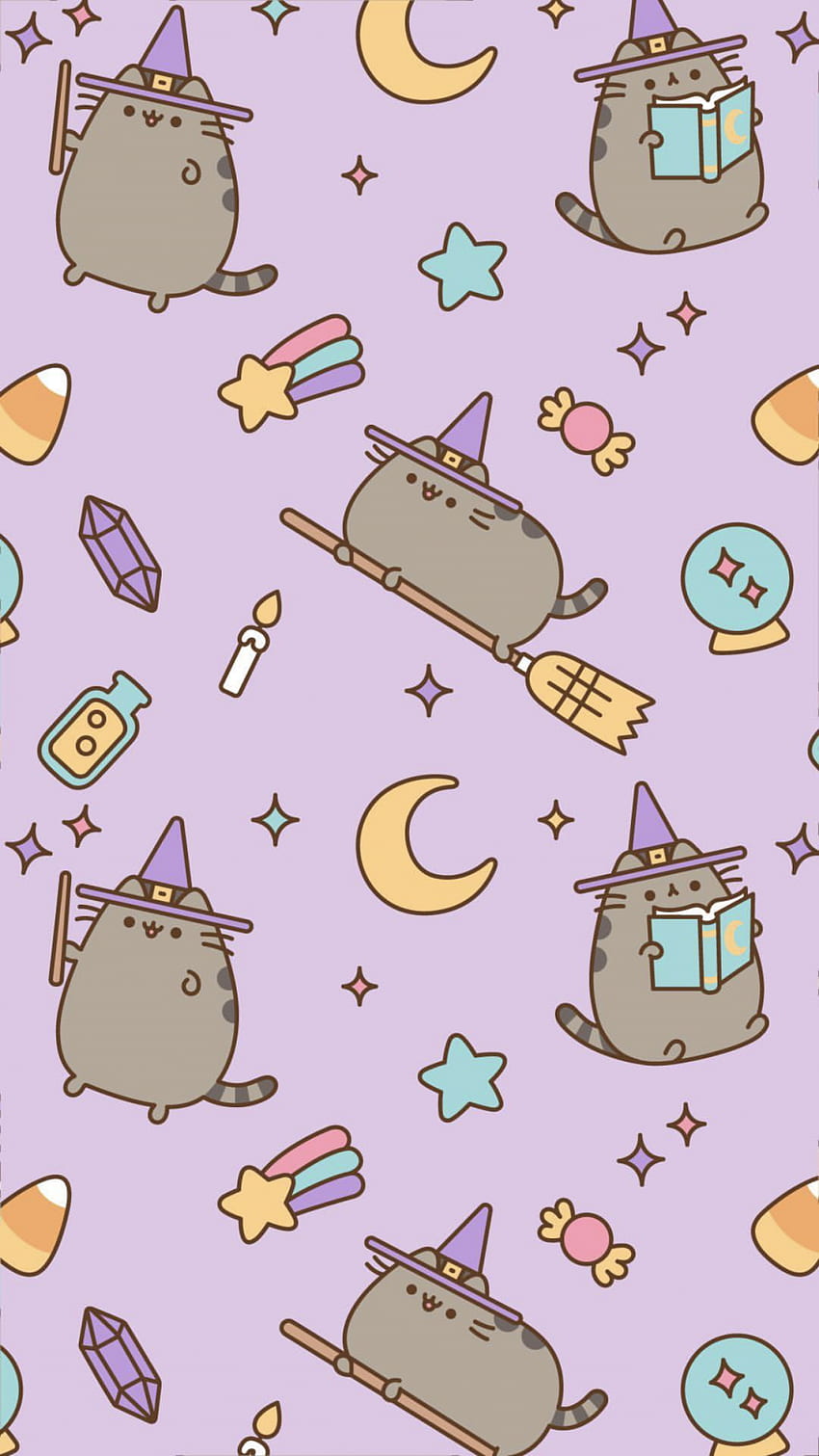 Large Size Of With Plus Together As Well And Halloween, Pusheen HD phone wallpaper