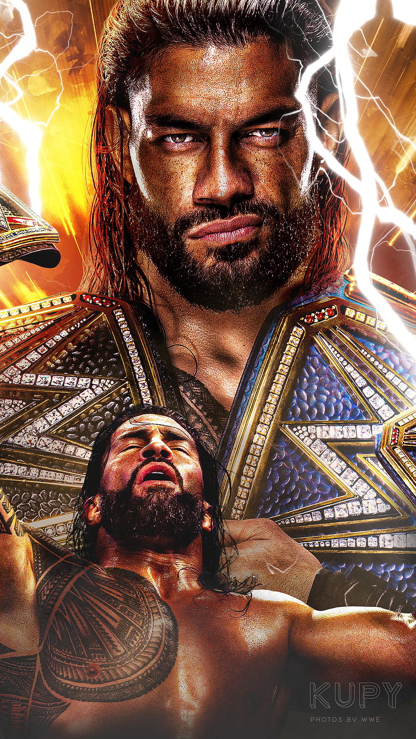 Roman Reigns, WWE, Roman-Reigns HD-Handy-Hintergrundbild