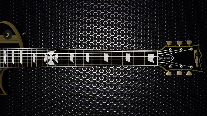 Iron Cross Gibson, James Hetfield HD wallpaper