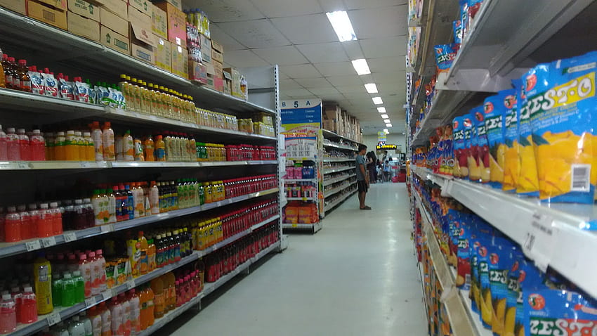 stock of buyer, fruit juice, juice, Supermarket HD wallpaper