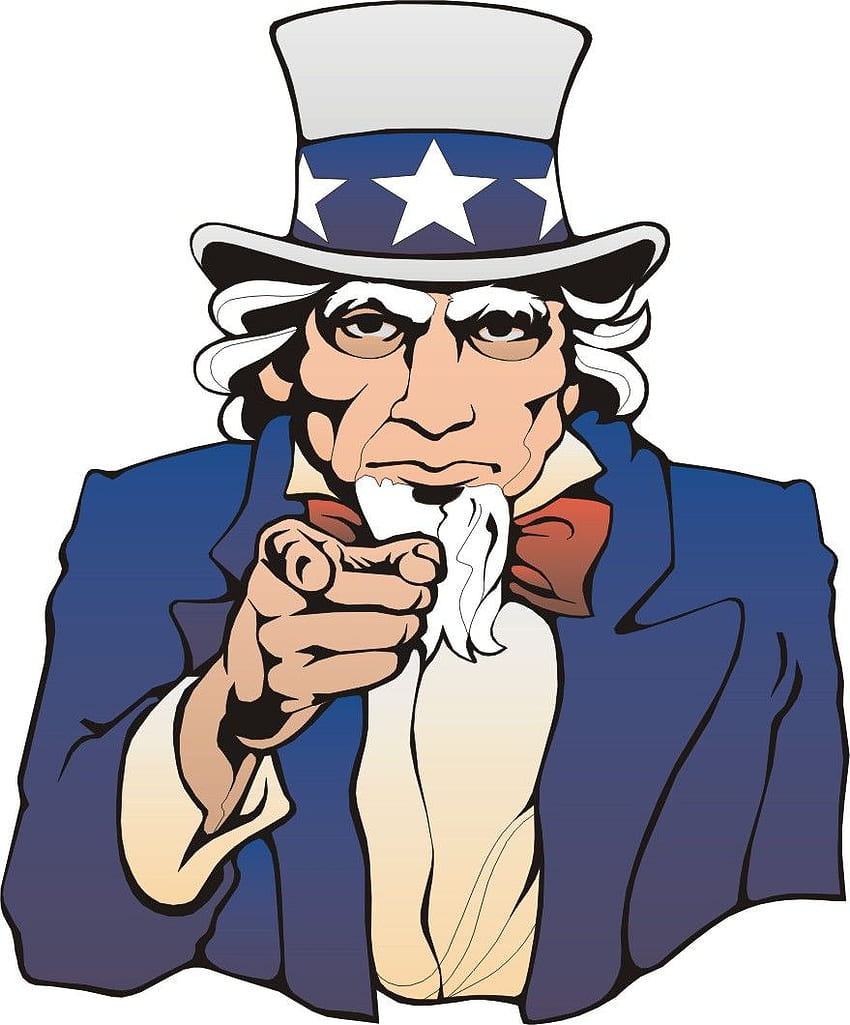 How to Draw Uncle Sam - Easy Drawing Art