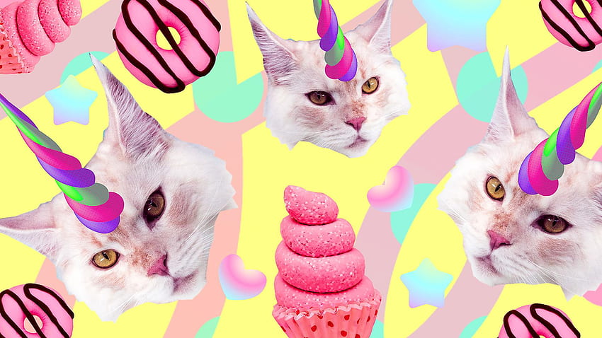 Caticorn Cereal Exists, and It's Covered in Edible Glitter. Food & Wine HD wallpaper
