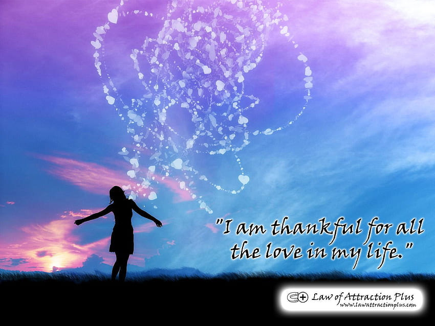 affirmations. Law of Attraction with Decree HD wallpaper