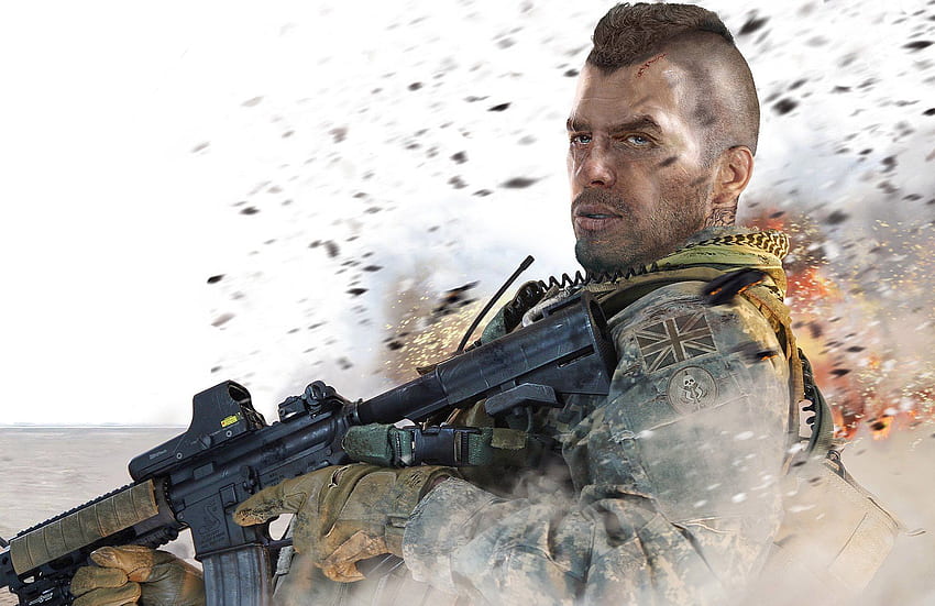 John Soap McTavish - Call of Duty 4: Modern Warfare, Modern Combat 4 HD-Hintergrundbild