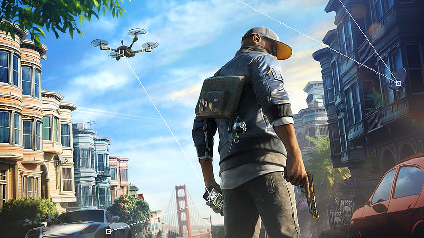 Marcus, games, watch dogs, pc, hacking, xbox one, ubisoft, video game, watch dogs 2, video games, game, marcus holloway, ps4, san francisco, open world HD wallpaper