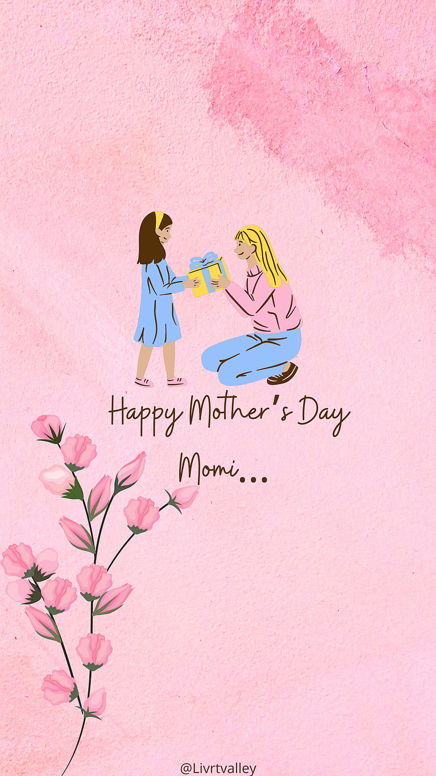 Ден на майката, най-добра мама, сладка мамо, майка, подарък за деня на майката, моята мама, мама, честит ден на майката, loveyouomom, ден на майката, маа HD тапет за телефон