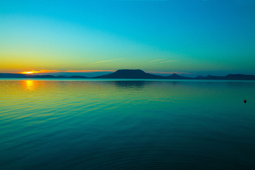 Nature, Sky, Sea, Dawn, Horizon HD wallpaper