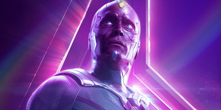 The VISION Story Fans Need To Read Before Wandavision, Vision Avengers Face HD wallpaper