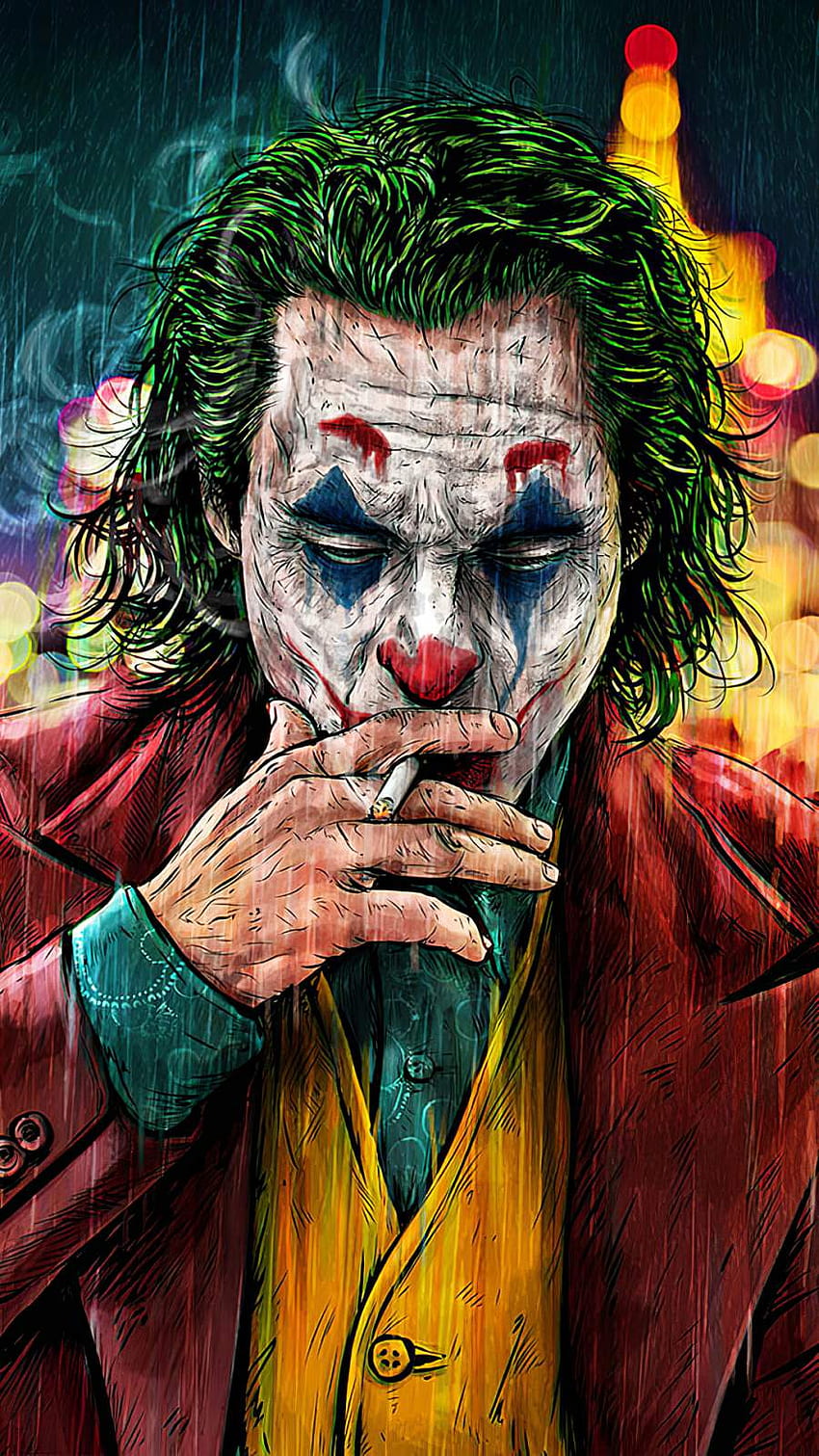 Joker Cigratte Smoking IPhone - IPhone : iPhone HD phone wallpaper