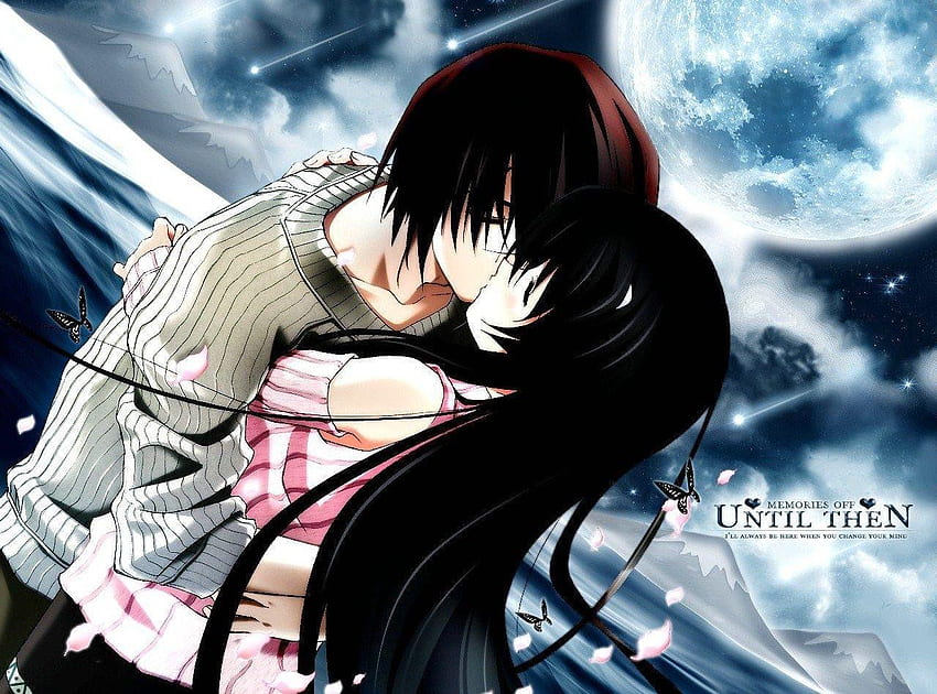 anime kissing - Cool Graphic | Anime, Anime couple kiss, Anime love