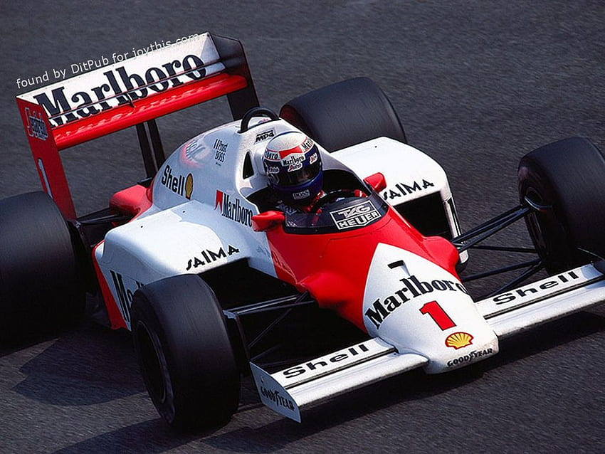 Формула 1 : Ален Прост – McLaren MP4 2C –. Блогът на Ditpub HD тапет