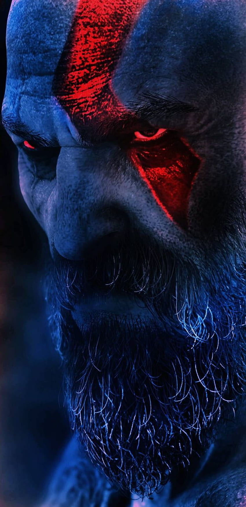 Pieprzyć Thanosa! TO JEST KRATOS!. Kratos bóg wojny, bóg wojny, superbohater, Kratos Android Tapeta na telefon HD