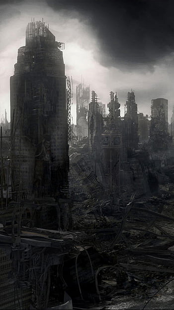 DAY THE EARTH STOOD STILL Sci Fi Apocalyptic City Destruction Horror ...