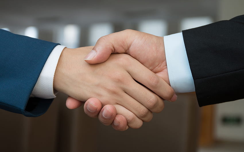 Handshake, Business Concepts, , Conclusion Of A Deal - Hand HD wallpaper