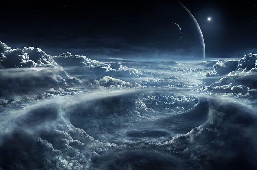Space and Clouds Ultra, Interstellar HD wallpaper