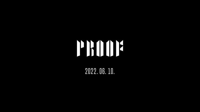 Das neue Anthologie-Album „Proof“ von BTS kommt diesen Juni, BTS Proof HD-Hintergrundbild
