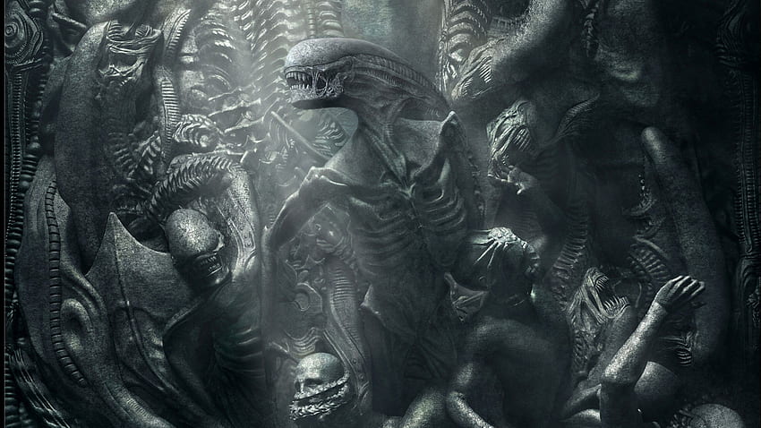 Hr. Giger, Giger Alien HD-Hintergrundbild