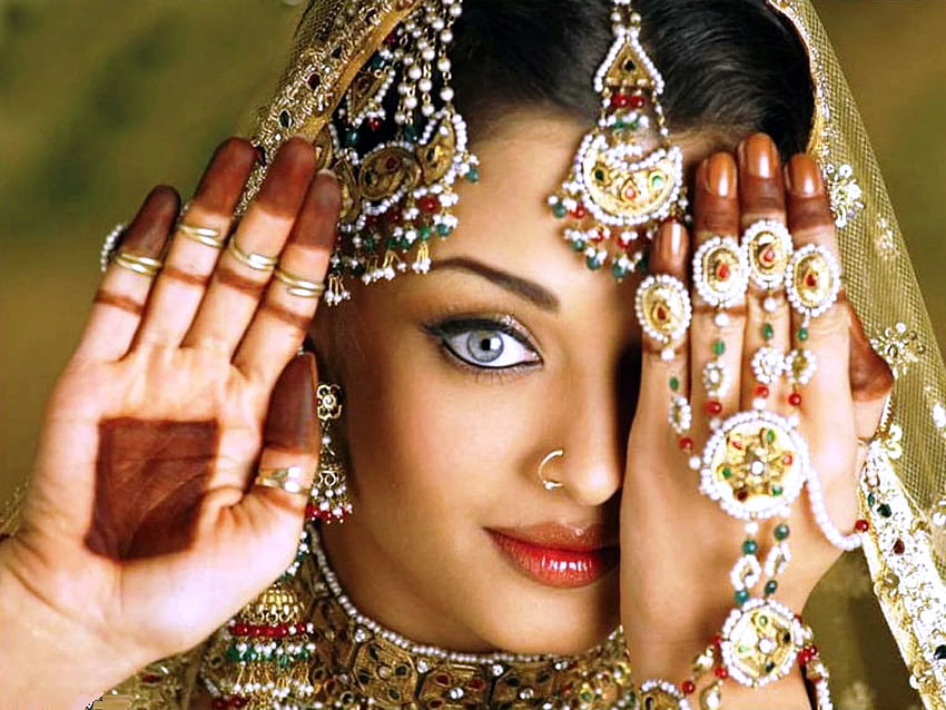 Aishwarya Rai Bridal - Айшвария Рай HD тапет