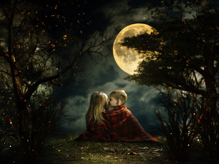 Full Moon in Libra (Round One): The Tale of Twin Flame Love HD wallpaper