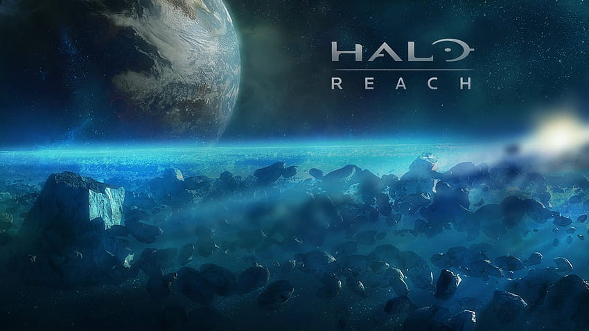 Halo-Reichweite, Halo-Weltraum HD-Hintergrundbild
