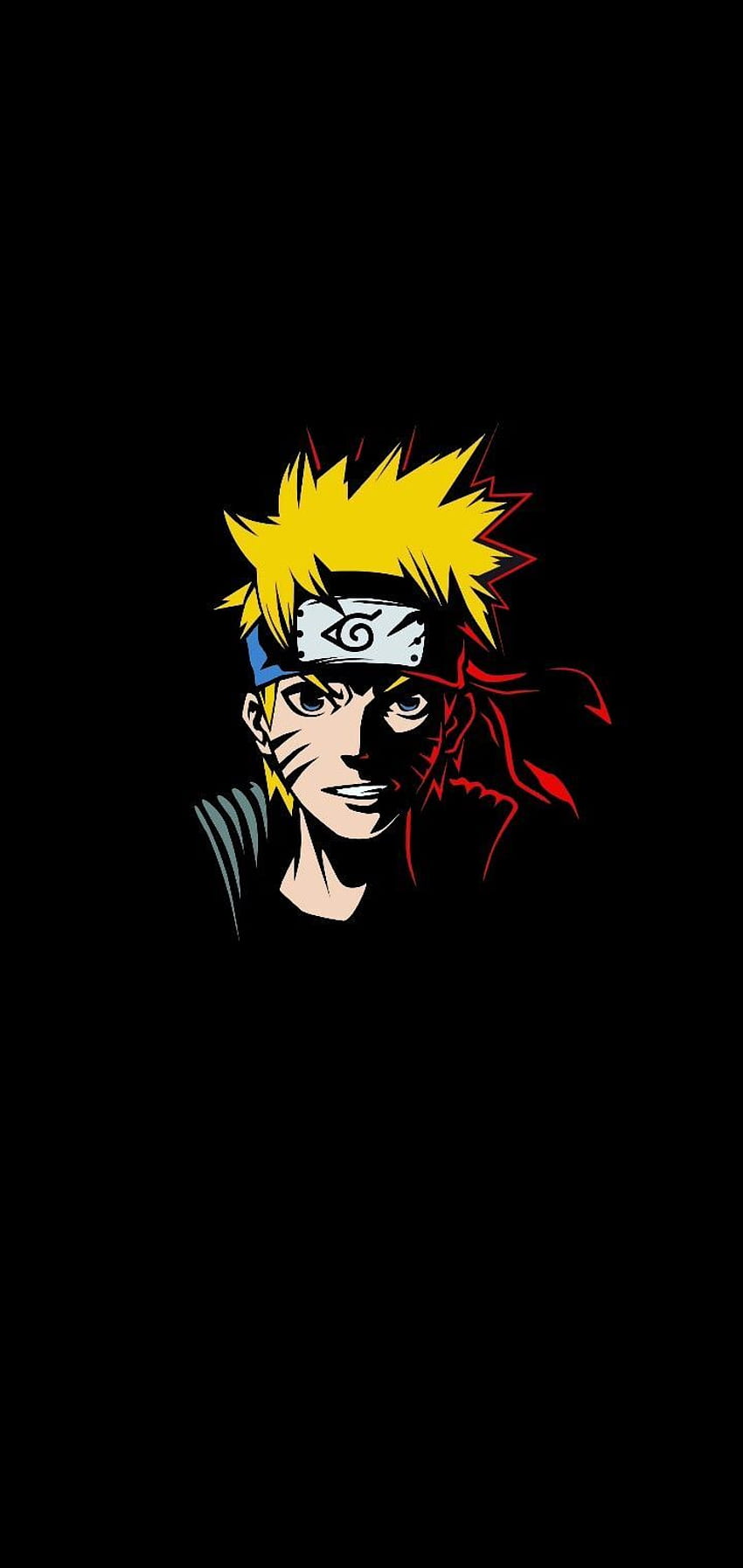 Kolorowa podszewka Naruto Uzumaki Amoled od Nikunj. Kubki anime, Naruto, Anime, Always On Display Tapeta na telefon HD