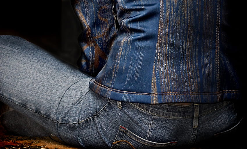 jeans, blau, stil, leute HD-Hintergrundbild
