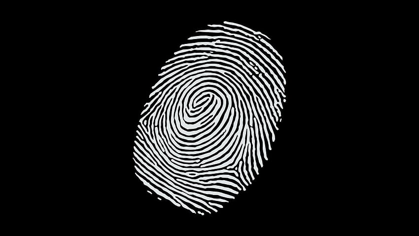 minimalism, Black Background, Black, White, Abstract, Monochrome, Fingerprints / and Mobile Backgrounds HD wallpaper