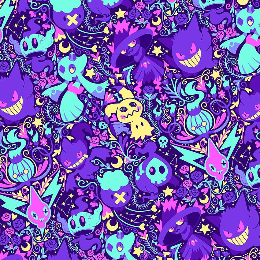 Pokémon Purple Wallpapers  Wallpaper Cave