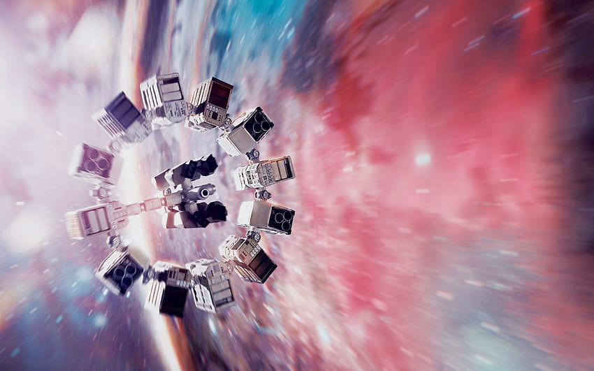 Interstellar Endurance Spaceship HD wallpaper