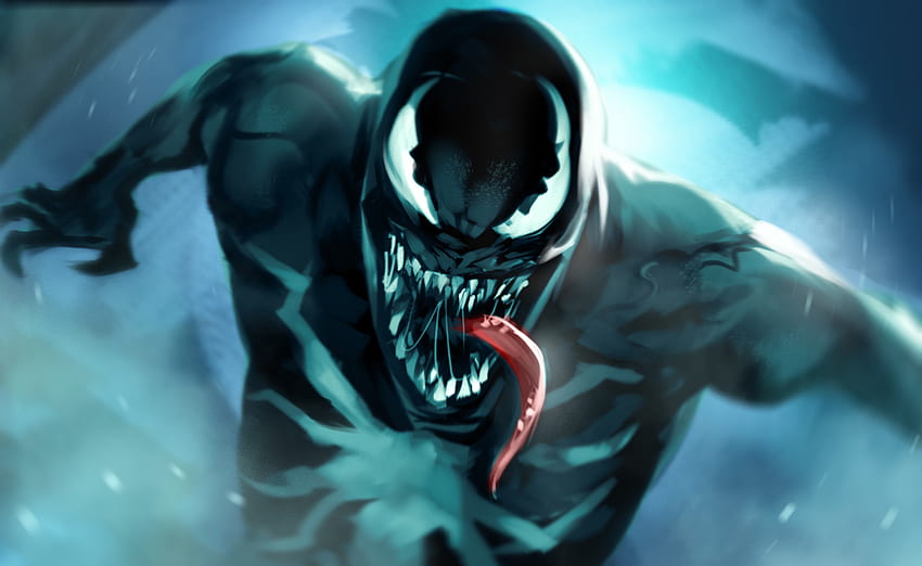 Venom, villain, sketch, art HD wallpaper | Pxfuel