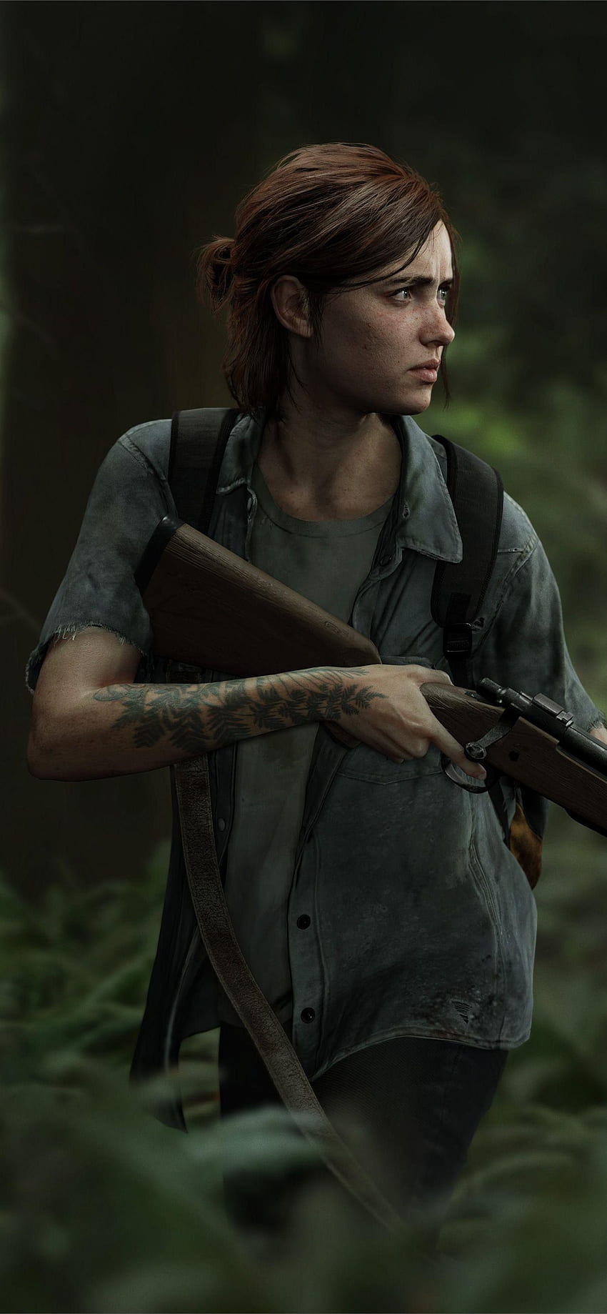 Ellie The Last Of Us Cave iPhone HD phone wallpaper