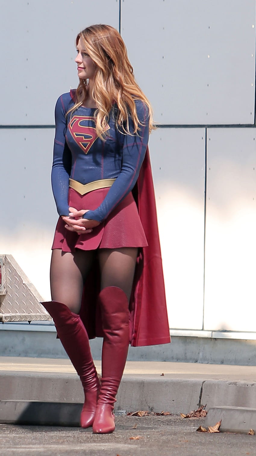 Melissa Benoist, superhéroes, modelo fondo de pantalla del teléfono