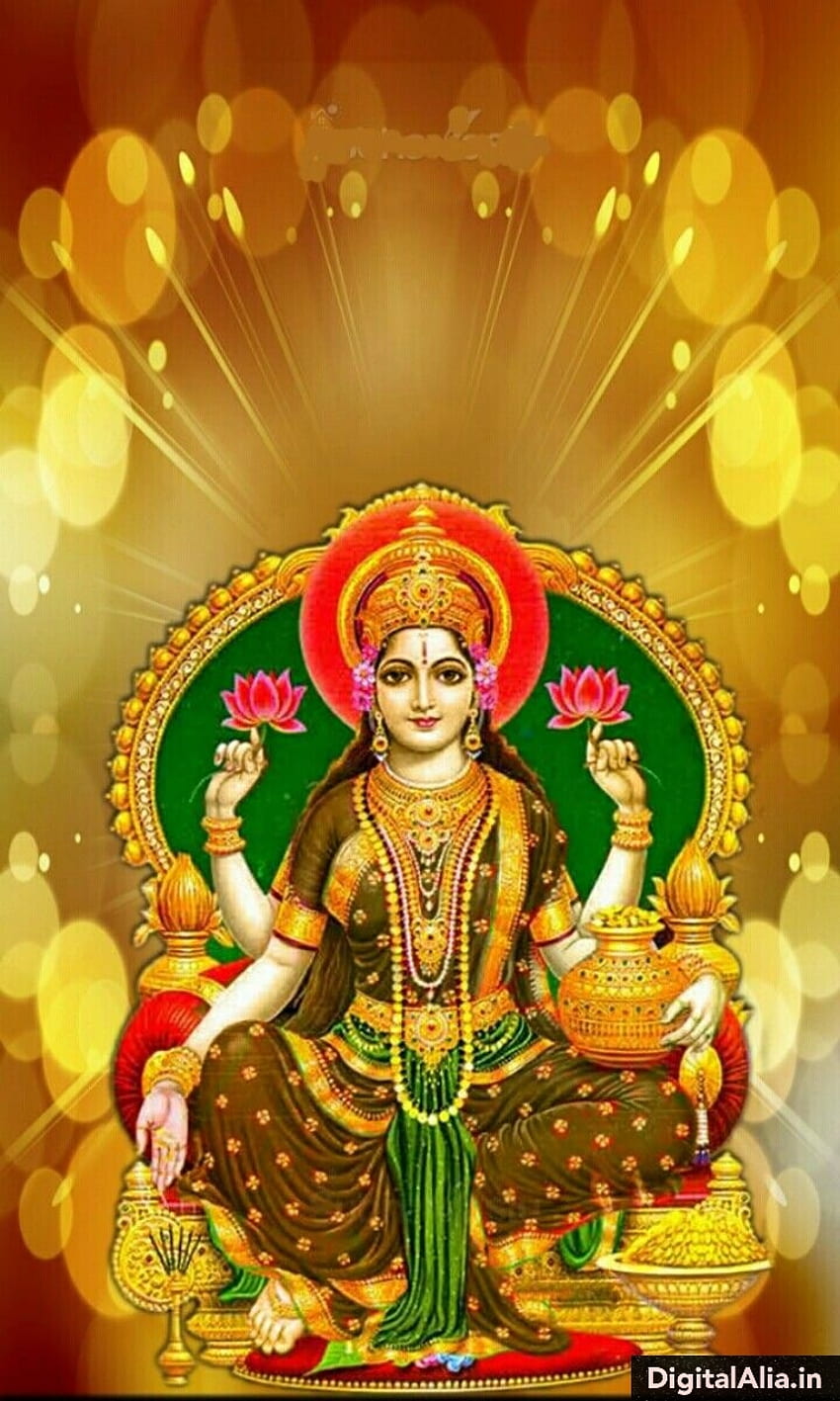 Dieu Laxmi - Maa Laxmi - - teahub.io, Seigneur Lakshmi Devi Fond d'écran de téléphone HD