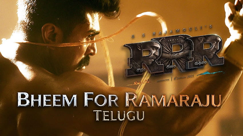 Bheem per Ramaraju - Ramaraju Intro - RRR (Telugu). NTR, Ram Charan, Ajay Devgn Sfondo HD
