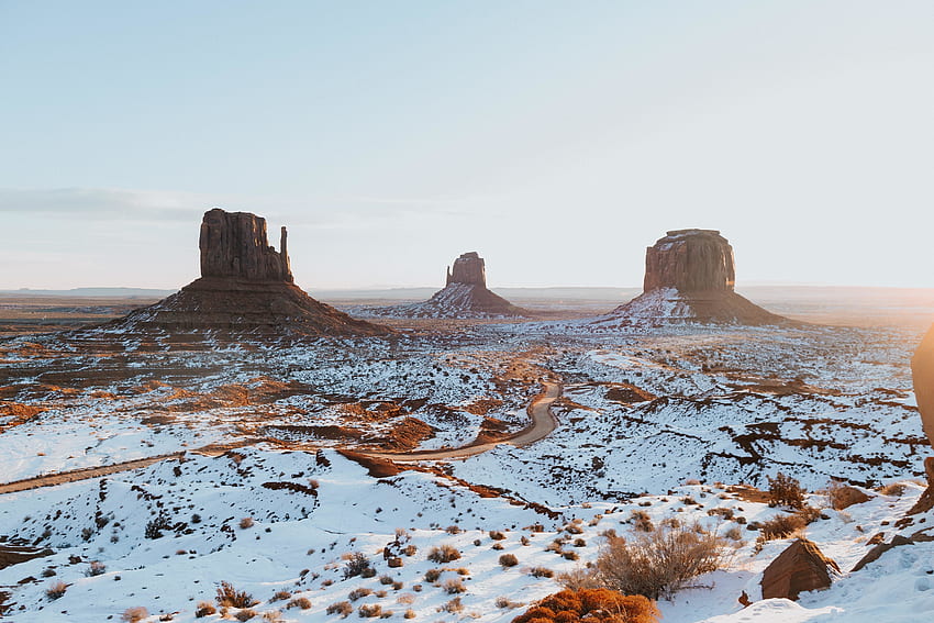 Landschaft, Natur, Felsen, Winter HD-Hintergrundbild