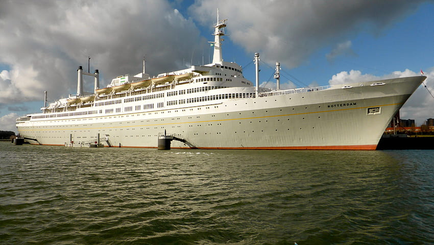 SS Rotterdam, Rotterdam, statek, liniowiec, ocean Tapeta HD