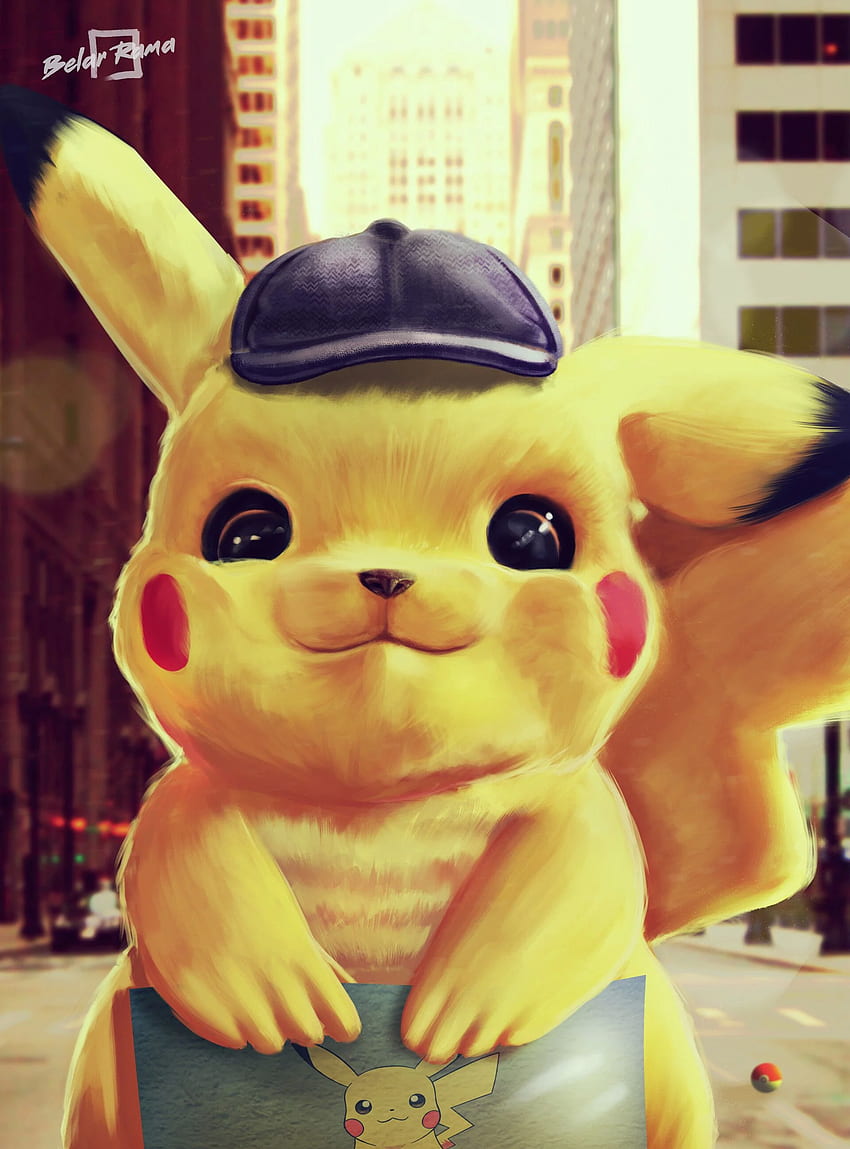 Detective Pikachu, films, new, night, nova, route, santa, square, supreme,  HD phone wallpaper