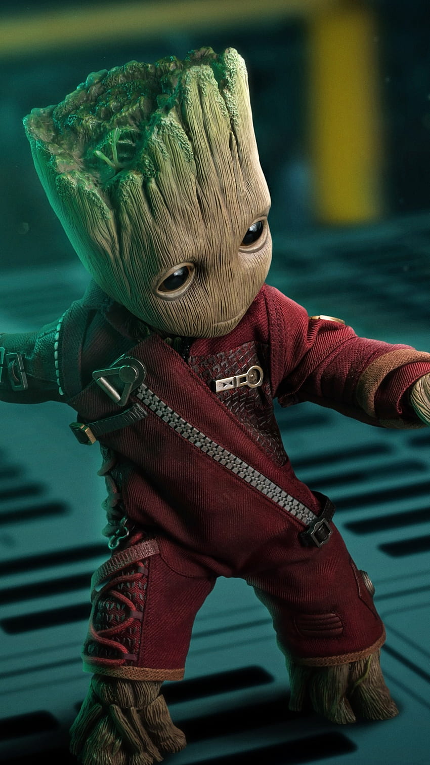 Baby Groot, guardians of the galaxy, marvel, toy art , , Samsung Galaxy S4, S5, Note, Sony Xperia Z, Z1, Z2, Z3, HTC One, Lenovo Vibe, Google Pixel 2, OnePlus 5, Baby Groot iPhone HD тапет за телефон