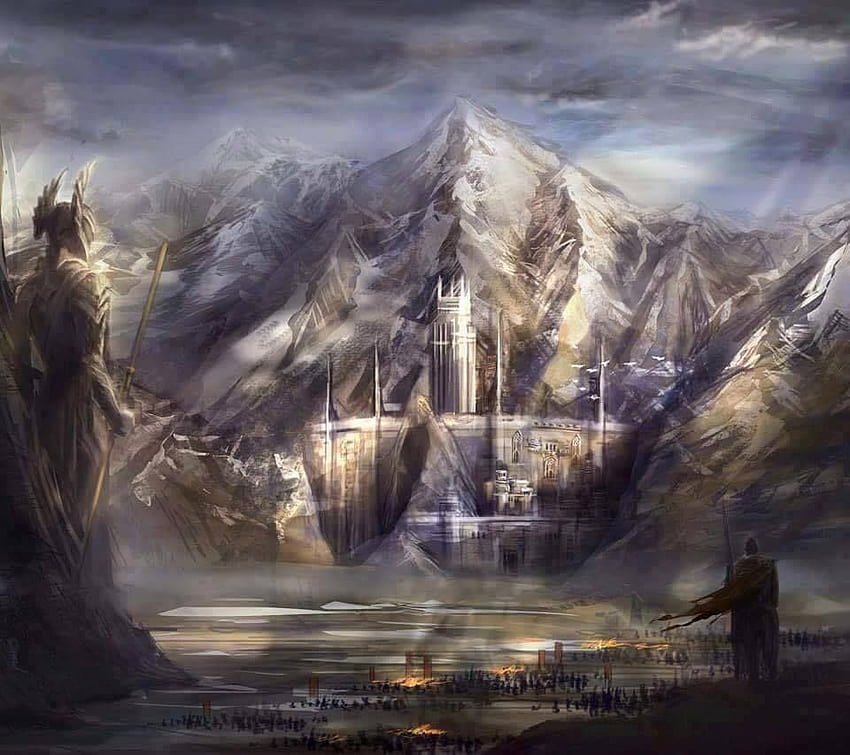 deathsurgeon31. Fantasy city, Middle earth art, Shadow of mordor, Gondolin HD wallpaper